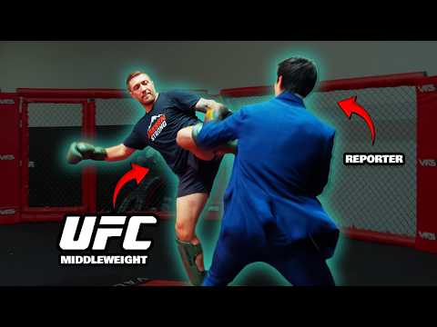 Reporter Spars UFC Middleweight Gerald Meerschaert