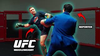 Reporter Spars UFC Middleweight Gerald Meerschaert