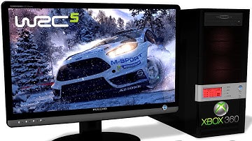 XENIA Xbox 360 Emulator - WRC 5 (2015). Gameplay. Master-Build. Test #1