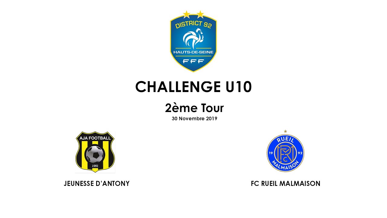191130 - CHALLENGE U10 - 2ème Tour // JEUNESSE ANTONY - FCRM