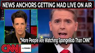 Best CNN / MSNBC Meltdown Moments Of Getting Mad At Donald Trump In February