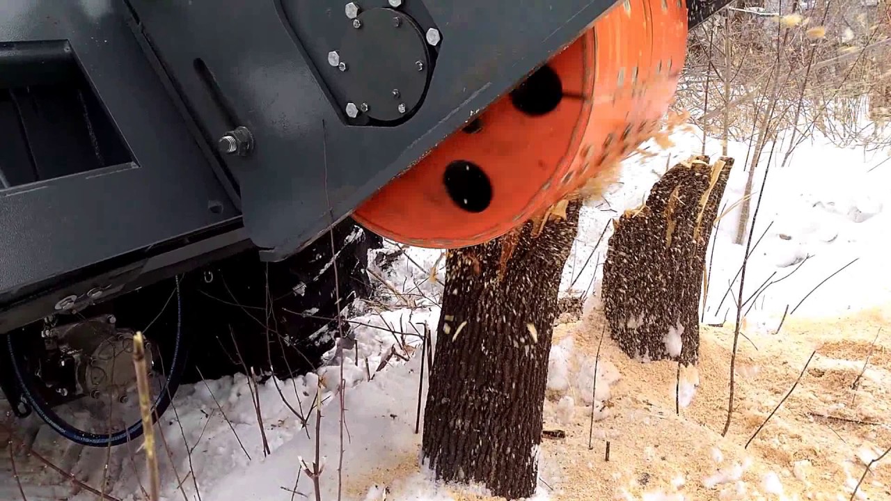 Измельчитель пней барабанный ИПБ-54Г (с чашечными резцами)