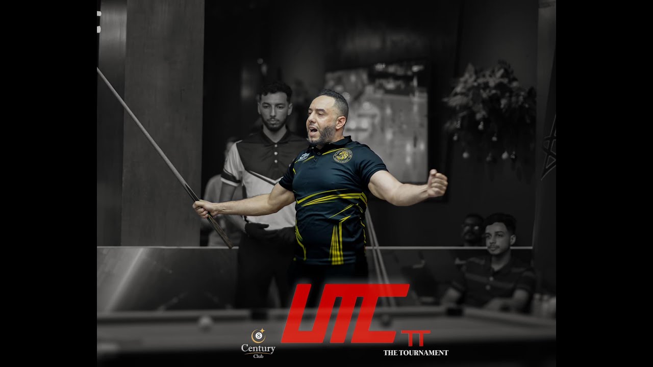 نهائي ناري للبطولة الاكبر في المغرب للبلياردو بين عامر رياض و عماد الحسيني مجموع الجوائز 12 مليووون