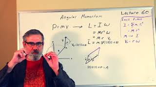 Lecture 60: Angular Momentum and the Cross Product