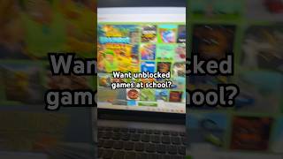 The best unblocked games for school! (Credits to DuckMath @DuckMathPT2for the idea)