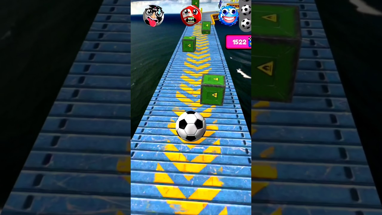 Going Balls: NEW Ball Crosses the DEADLIEST Illusion Zone! 