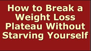 Discover how to break a weight loss plateau without starving yourself.
plus, get free book: ‘healthy plan for women: best ways lose w...