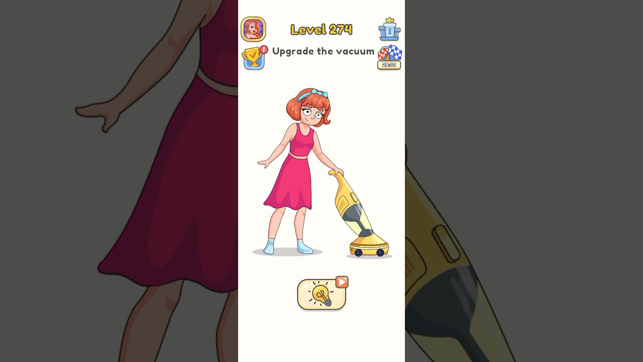 Улучшите пылесос 🧽 DOP 5: Удалить одну часть - Прохождение игры |Уровень 274|
