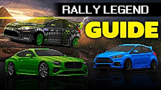 Rally Legend Event Guide - Apex Racer
