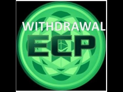 GUIDE WITHDRAWAL ECP CASH PRO