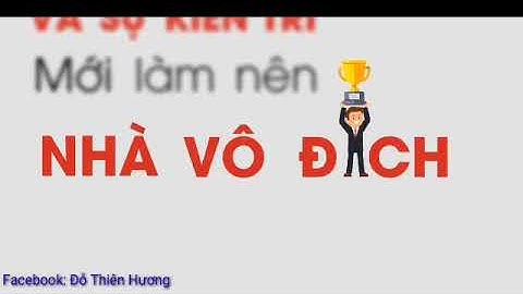 Không Có Áp Lực Sẽ Không Có Kim Cương