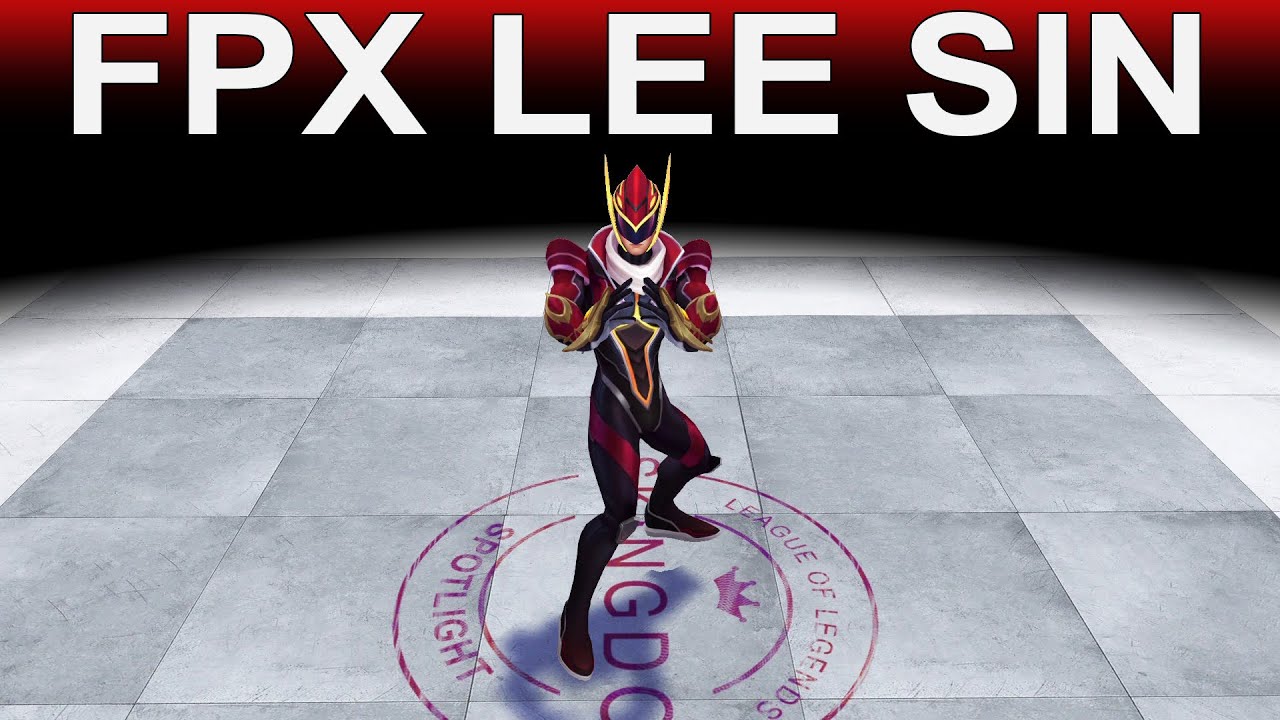 FPX Lee Sin Skin Spotlight - League of Legends 