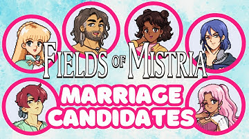Meet The Marriage Candidates (Ranked!) | A Cozy 90s Sailor Moon inspired JRPG - Fields of Mistria