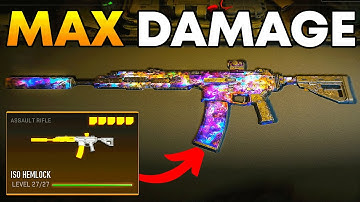 this MAX DAMAGE ISO HEMLOCK is META! 🤯 (BEST ISO HEMLOCK CLASS SETUP) - Warzone 2 Season 3