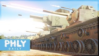 Игровой СУПЕР ТЯЖЕЛЫЙ ТАНК КВ-6 | ОБЪЕМНОЕ ПРЕДУПРЕЖДЕНИЕ (Танки War Thunder)