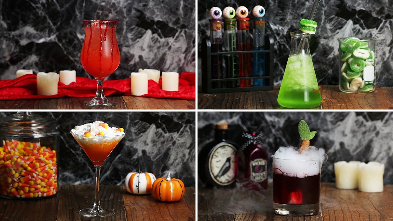 Halloween Cocktails As Made By Hannah Hart  Tasty