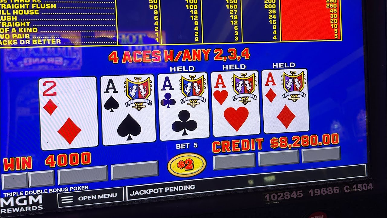 Video poker AC 2 Fridays $20k+ in wins 4 week heater - YouTube