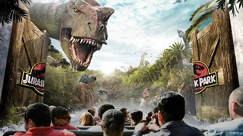 4K | Welcome to Jurassic Park Japan - The Ride at Universal Studios Osaka - DayDayNews