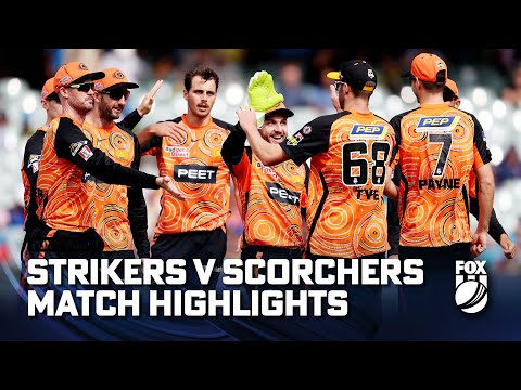 Adelaide Strikers vs Perth Scorchers - Match Highlights | 20/01/23 | Fox Cricket