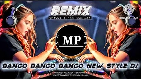 BANGO BANGO BANGO REMIX | UNIQUE STYLE EDM 🕺💃 REMIX | DJ SIDAY REMIX 2024-25 NEW