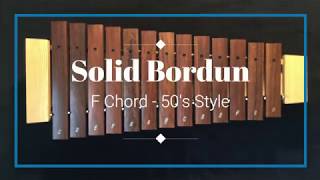 F Solid Bordun - 50's Style