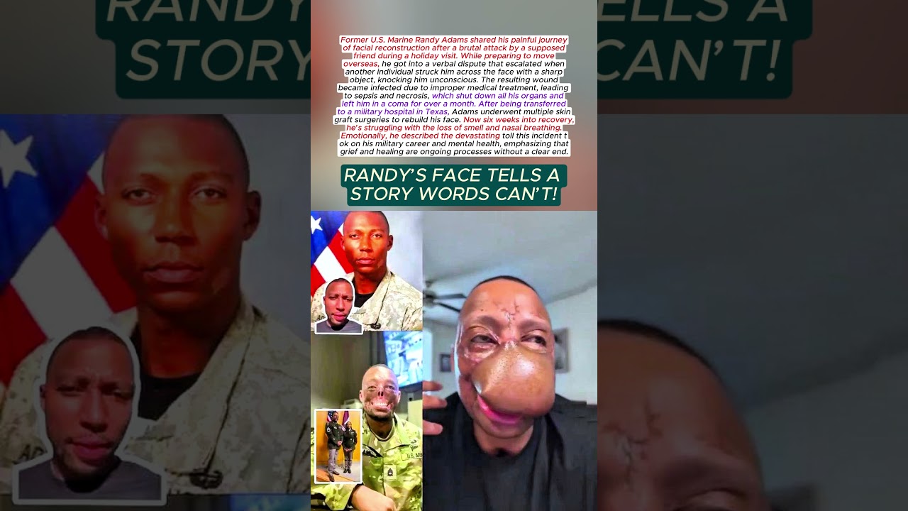Marine Randy Adams Rebuilds His Life: The Tearjerker Story