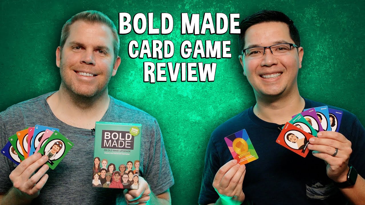 Our Review of Bold Made The Inspirational Women Card Game YouTube