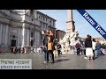 Piazza Navona Rome Virtual Walking Tour in 4K Italy 🇮🇹 - #Bidhanshil