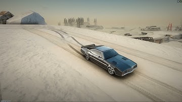 Big Ear Clover drift | Gta San Andreas Winter Scenes 2021 | Directx 3.0 Beta | Nvidia Geforce 3080