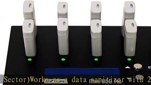 EZ DUPE 1 to 9 USB Duplicator - Standalone USB 2.0 / 3.0 / 3.1 Flash Media Thumb Drive / USB Hard D