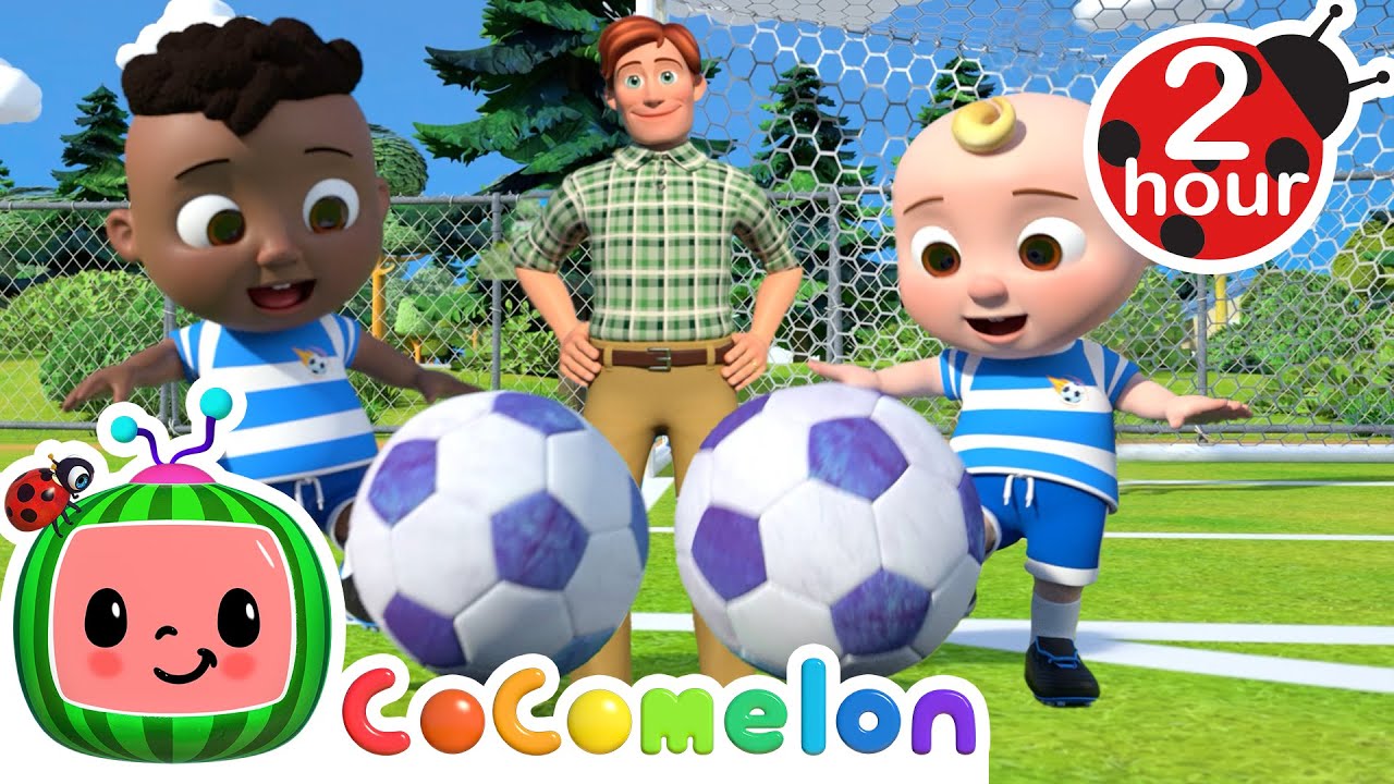 Soccer (Football) Song Nursery Rhymes & Kids Songs Learn