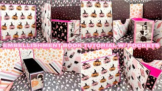 Craft With Me | Embellishment Book Tutorial inspired by SDD Die | Great For Happy Mail Packaging!