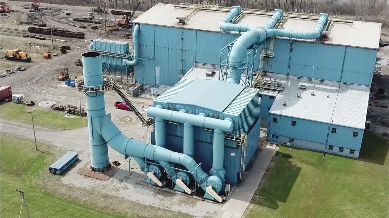 Drone View of Ellwood Engineered Castings Hubbard Ohio YouTube