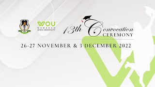 LIVE 13th Convocation Ceremony 2022 - Session 1