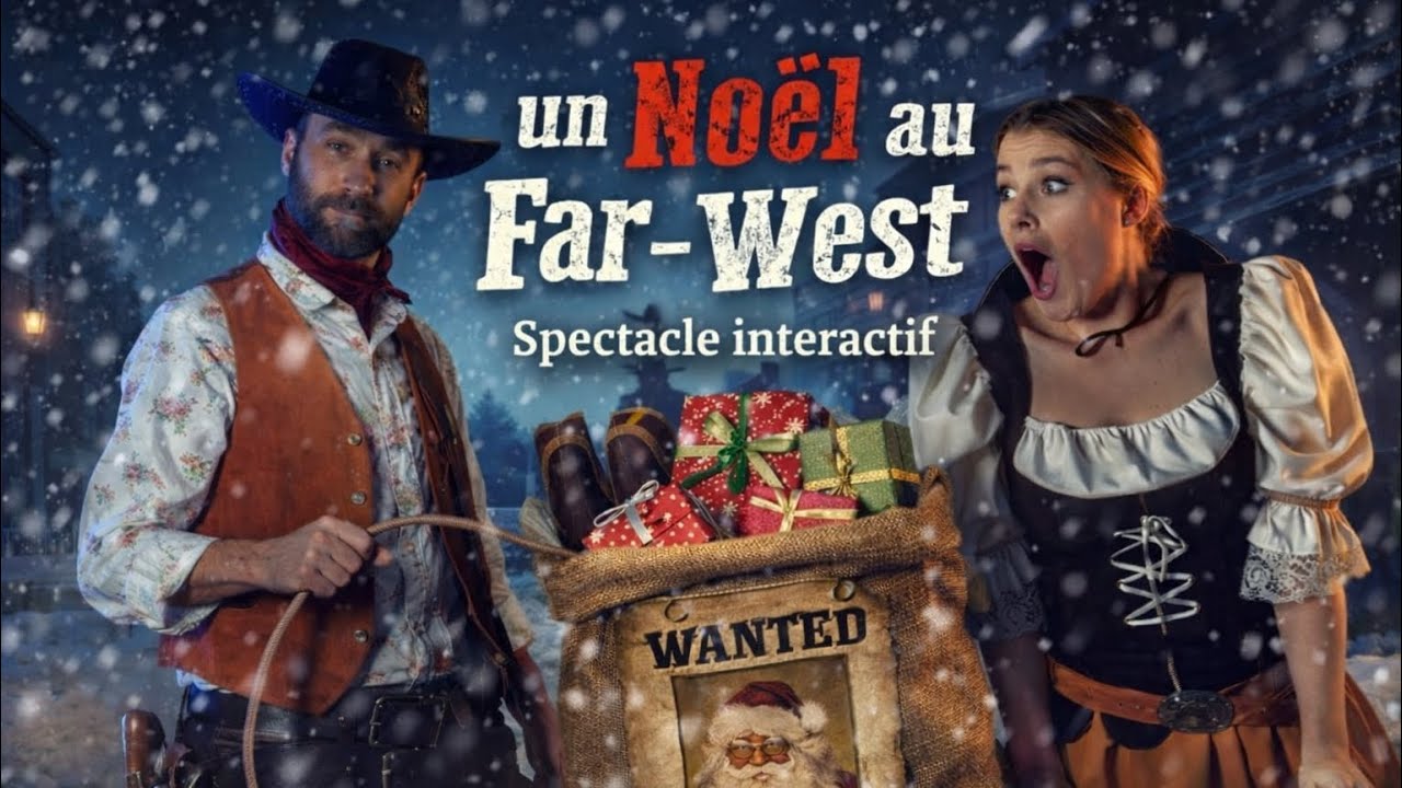 Un Noël au Far West – Spectacle de Noël interactif et musical pour enfants
