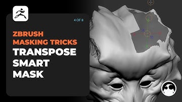 Using the Transpose Smart Mask in ZBrush
