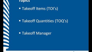 CP-L3-01 Entering Takeoff Items and Quantities in Vico Office.wmv