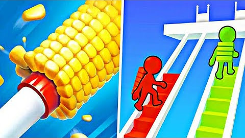 Bridge Race Vs On Pipe - All level Mobile Gameplay Walkthrough Android iOS