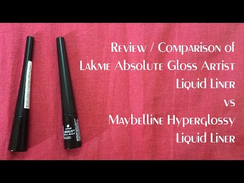 ビデオ: Maybelline Hyperglossy Liquid Liner - ネイビーブルーレビュー
