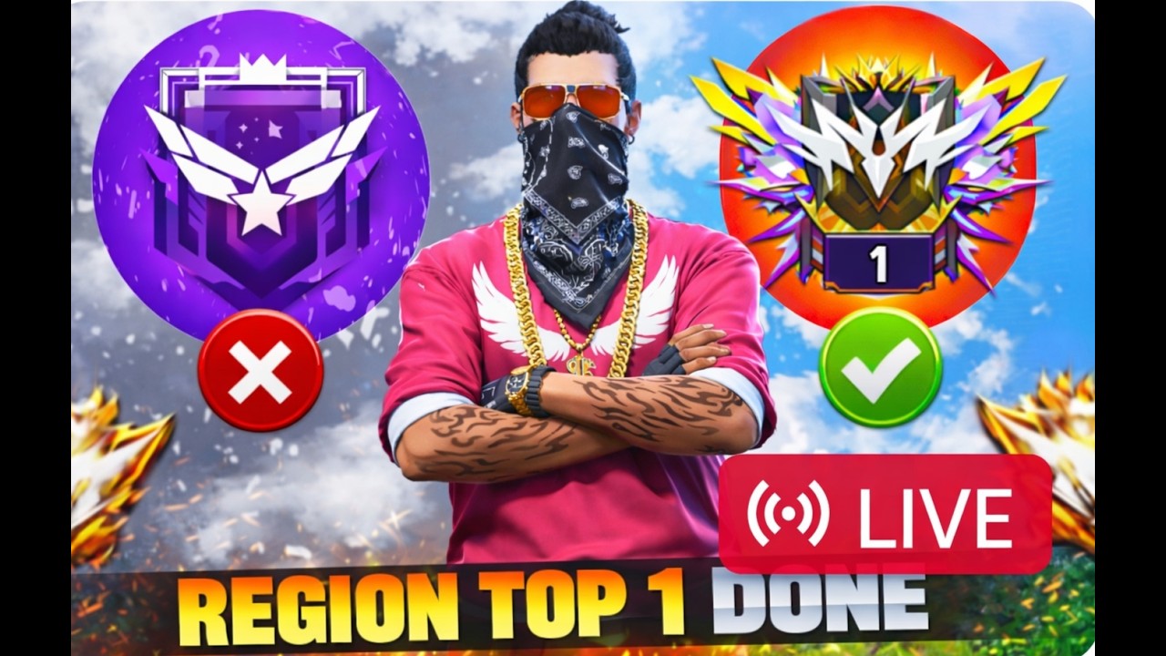 Free Fire Br Rank Live Grandmaster Rank push Live - YouTube