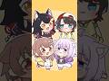ぱっぱっぱっぱ！ #ホロライブ #猫又おかゆ #大神ミオ #戌神ころね #大空スバル #shorts #vtuber