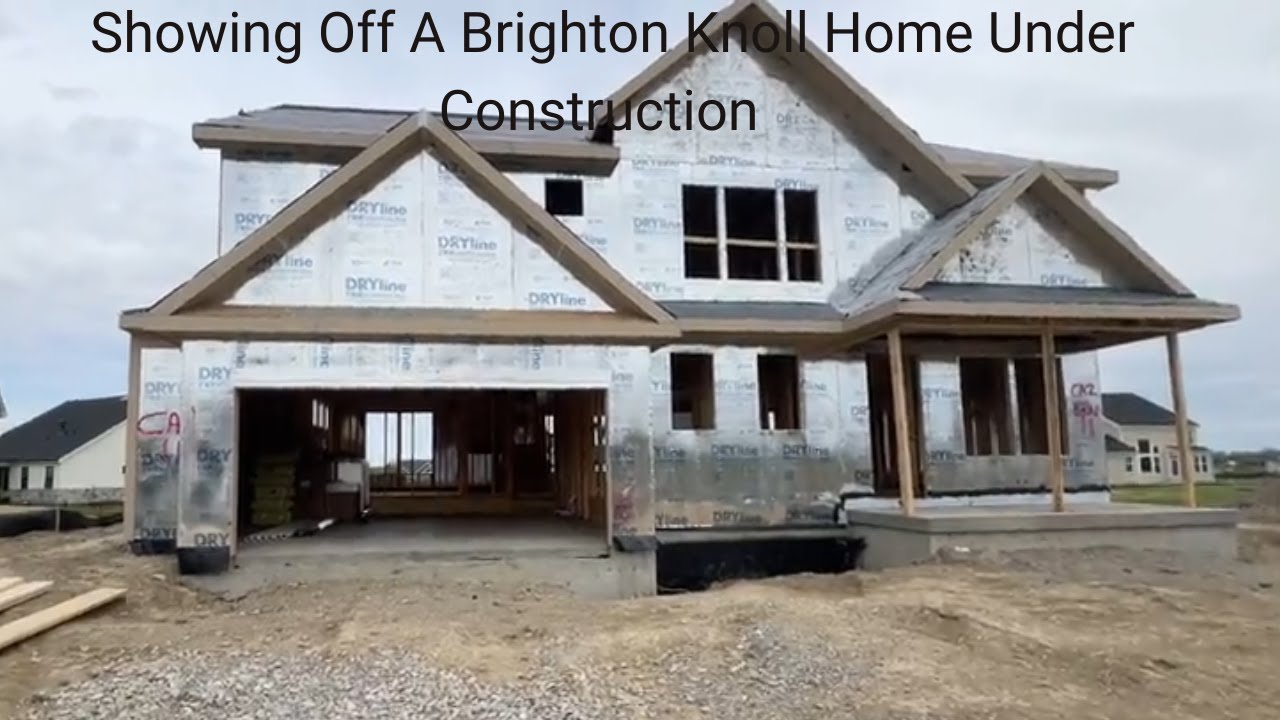 Homes Under Construction In Fischer Homes, Brighton Knoll New Build