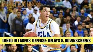 How Lonzo Ball Will Run the Lakers Offense, Part 1: Delays \& Down Screens