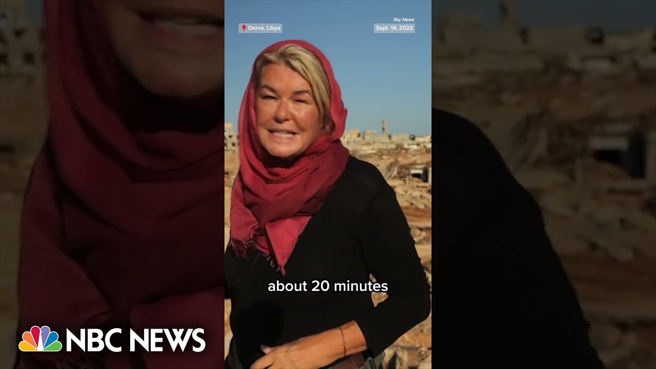 Inside the city of Dema left devastated by floods