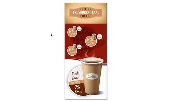 How to make Standee Design in Coreldraw