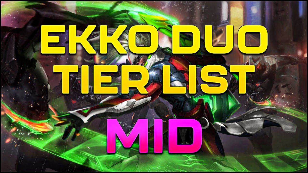 Ekko Jungle Duo Tier List | Mid Lane - YouTube