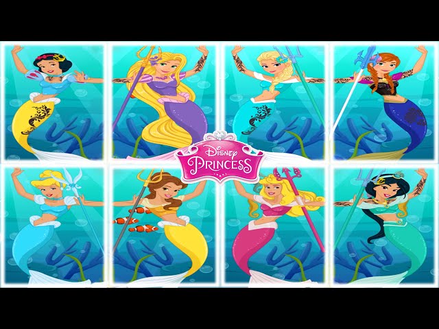 Ellie Mermaid Vs Princess - Culga Games