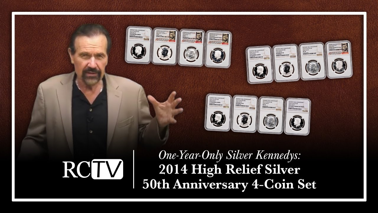 One-Year-Only Silver Kennedys: 2014 High Relief Silver 50th