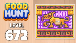 Food Hunt level 672 walkthrough solution 