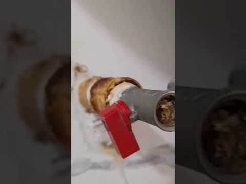 رسوب داخل شیر پیسوار و افت فشار اب